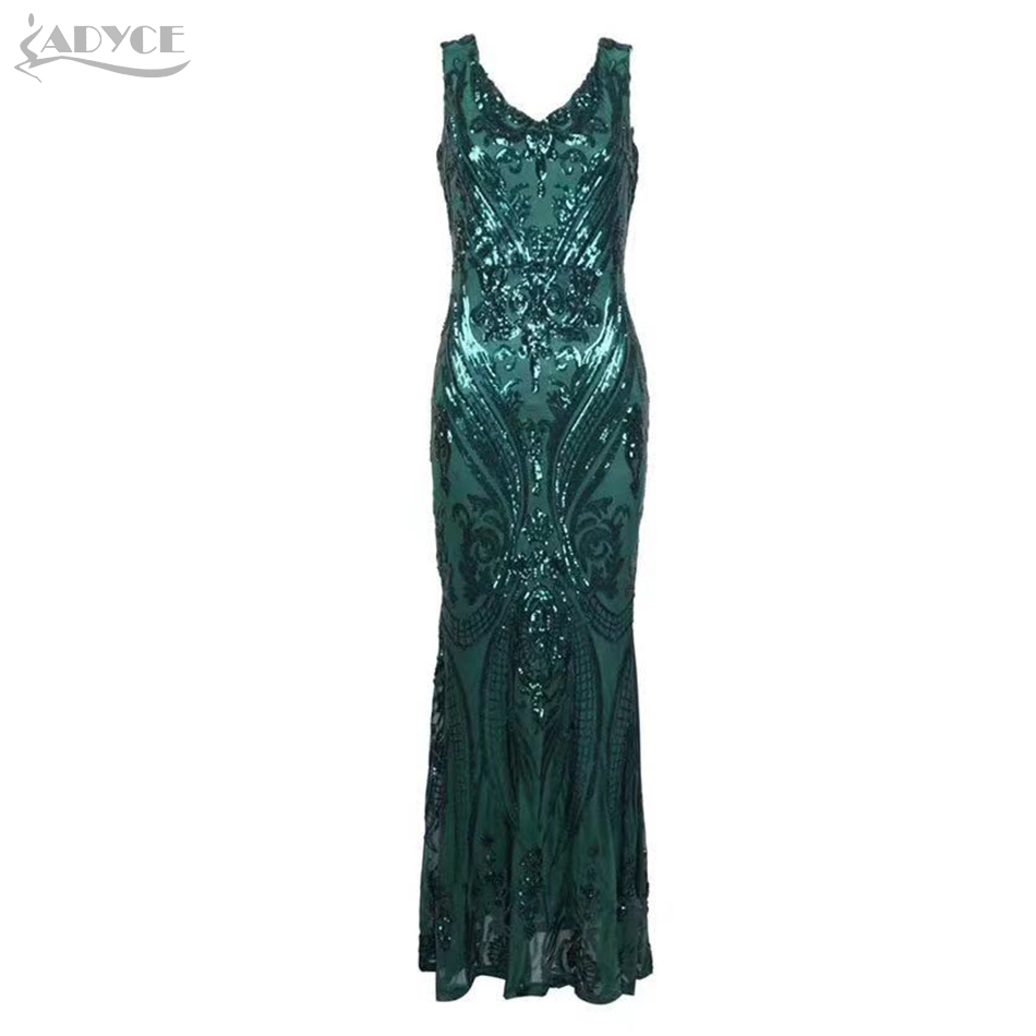   New Summer Women Luxury Maxi Celebrity Sexy Night Out Party Dress Elegant Deep V Sequined Lace Club Dress Vestidos