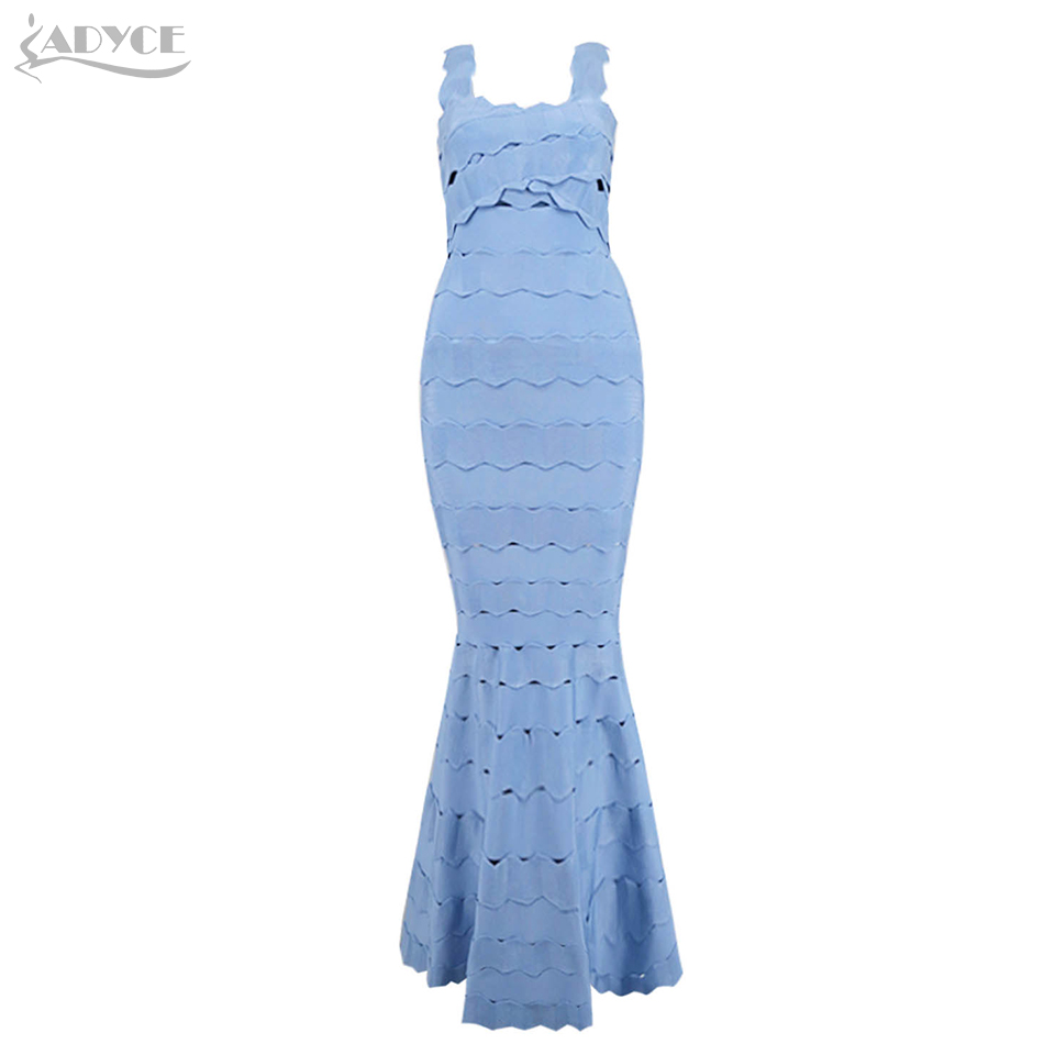   New Arrival Sexy Long Bandage Dress Vestidos Night Out Spaghetti Strap Celebrity Party Dresses Women Maxi Dress