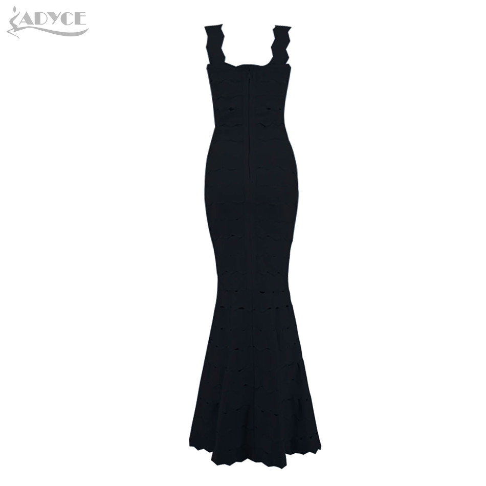   New Arrival Sexy Long Bandage Dress Vestidos Night Out Spaghetti Strap Celebrity Party Dresses Women Maxi Dress