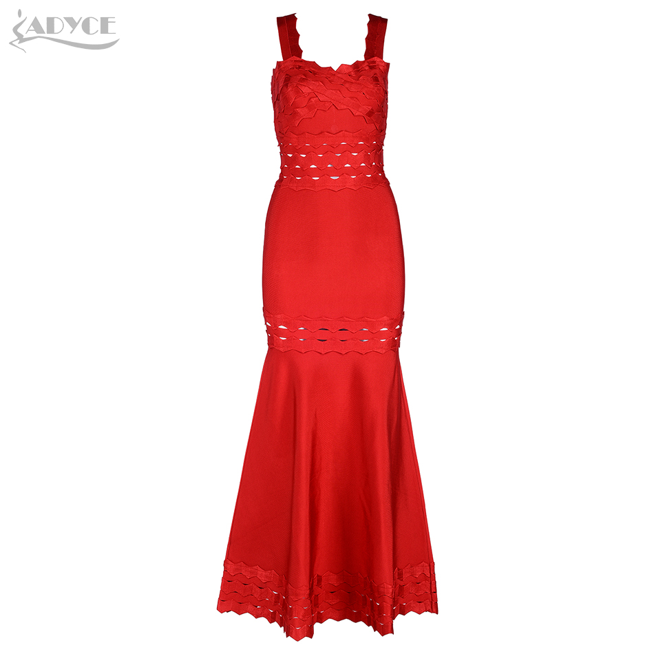  New Arrival Summer Maxi Dresses Chic Sexy Red Sleeveless Tank Women Long Bandage Dress Celebrity Party Dress Vestidos